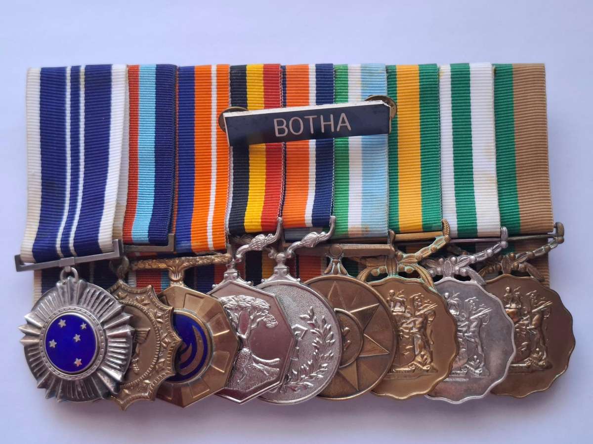 SADF medal group to a Colonel