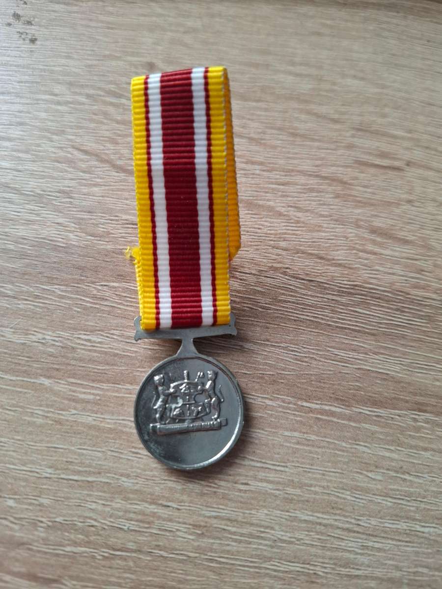 SADF - Bophuthatswana General Service Medal - miniature