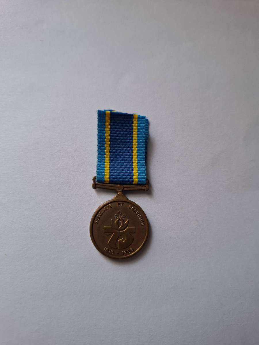 SAP 75th Anniversary Medal - miniature