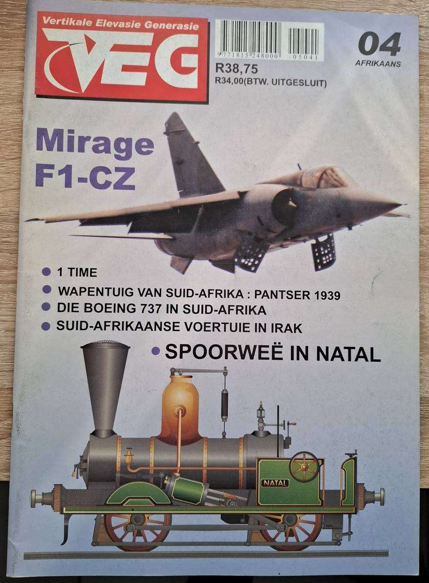 SADF Military related magazines (VEG)