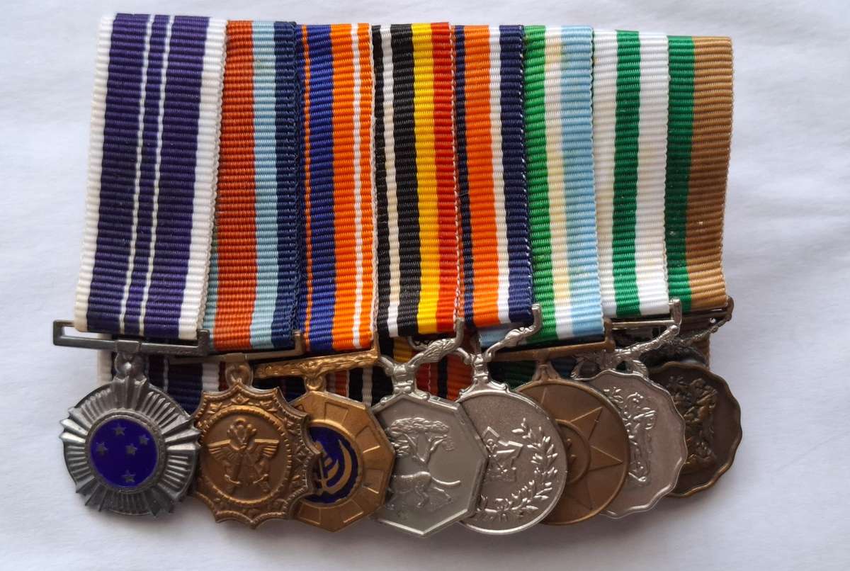 SADF - Southern Cross medal group - miniatures