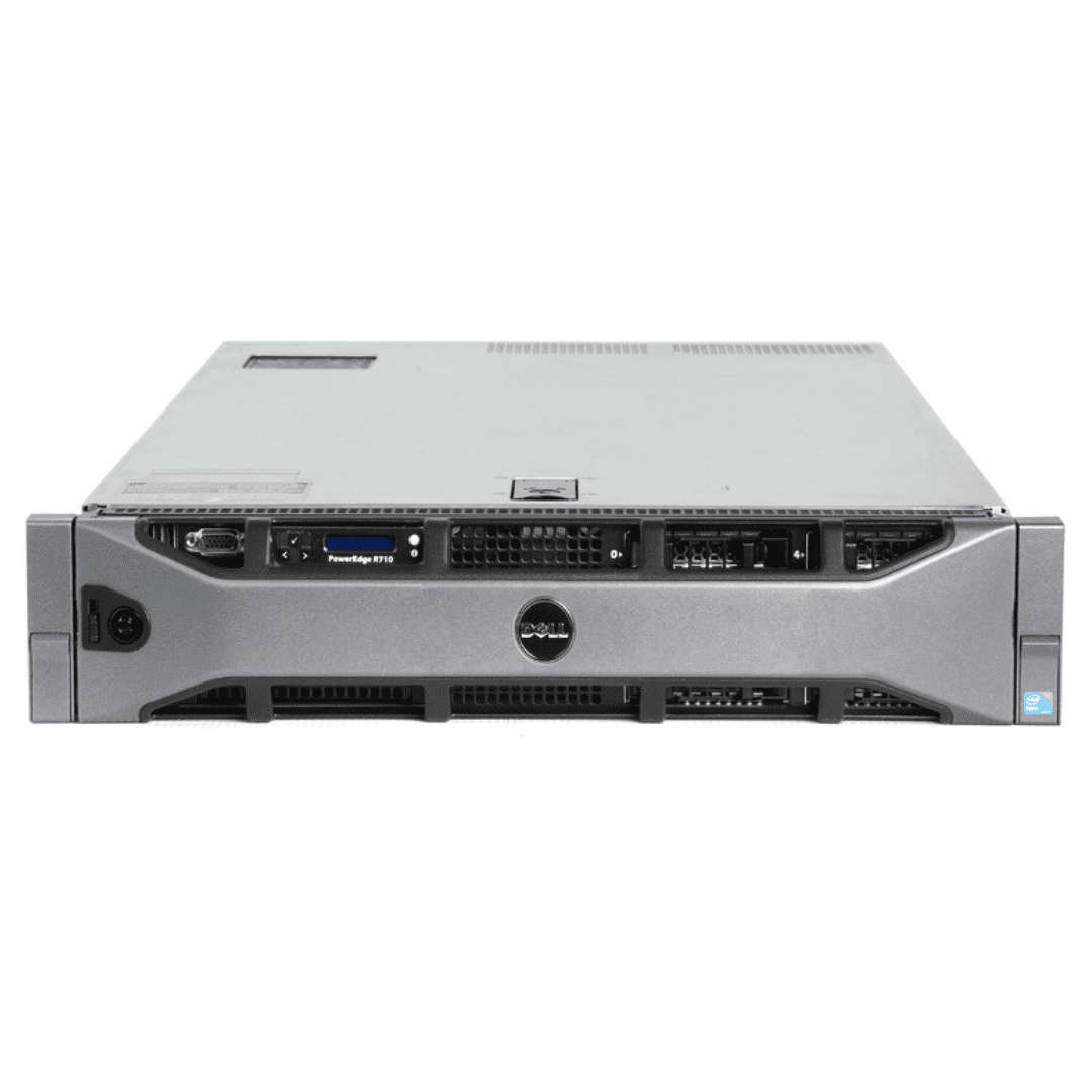 Dell PowerEdge R710 Server- Two(2) Intel(R) Xeon(R) x5670 2.93Ghz - 144GB ECC DDR3 Ram - Two(2) 6...