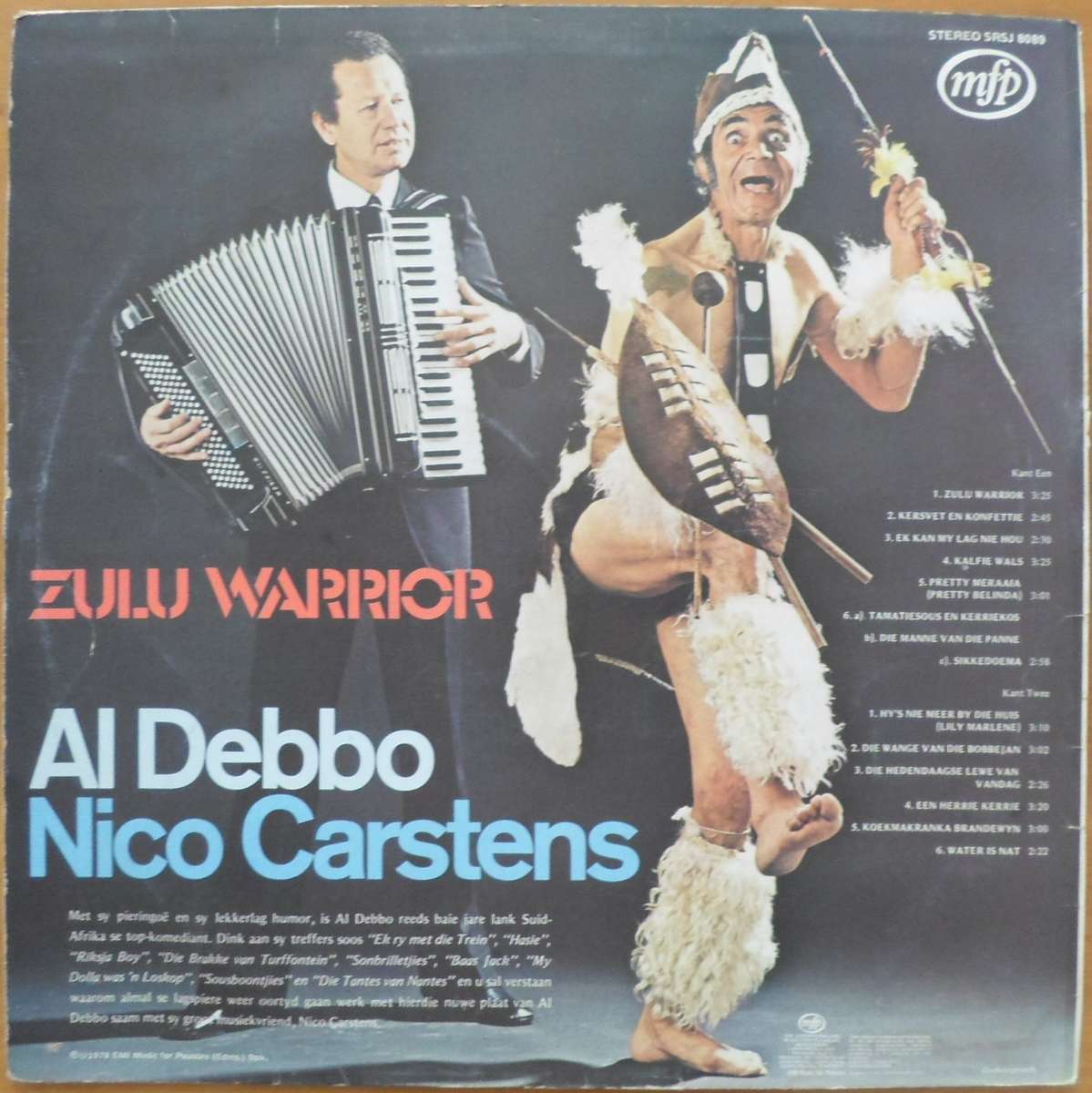 Al Debbo Nico Carstens - Zulu Warrior