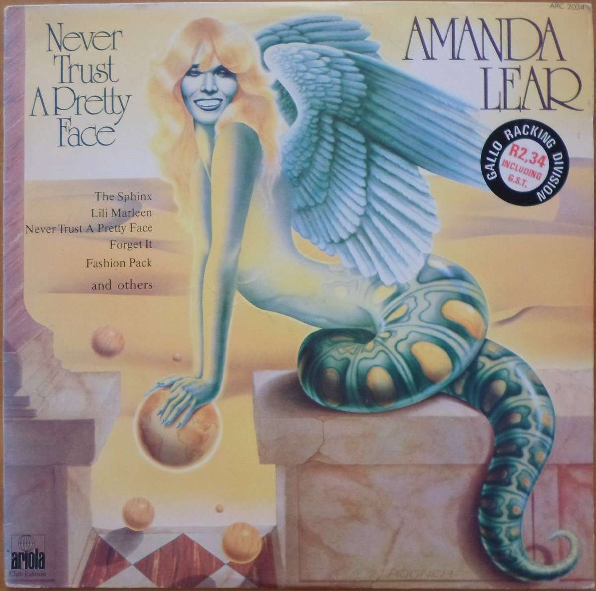 Amanda Lear - Never Trust a Pretty Face