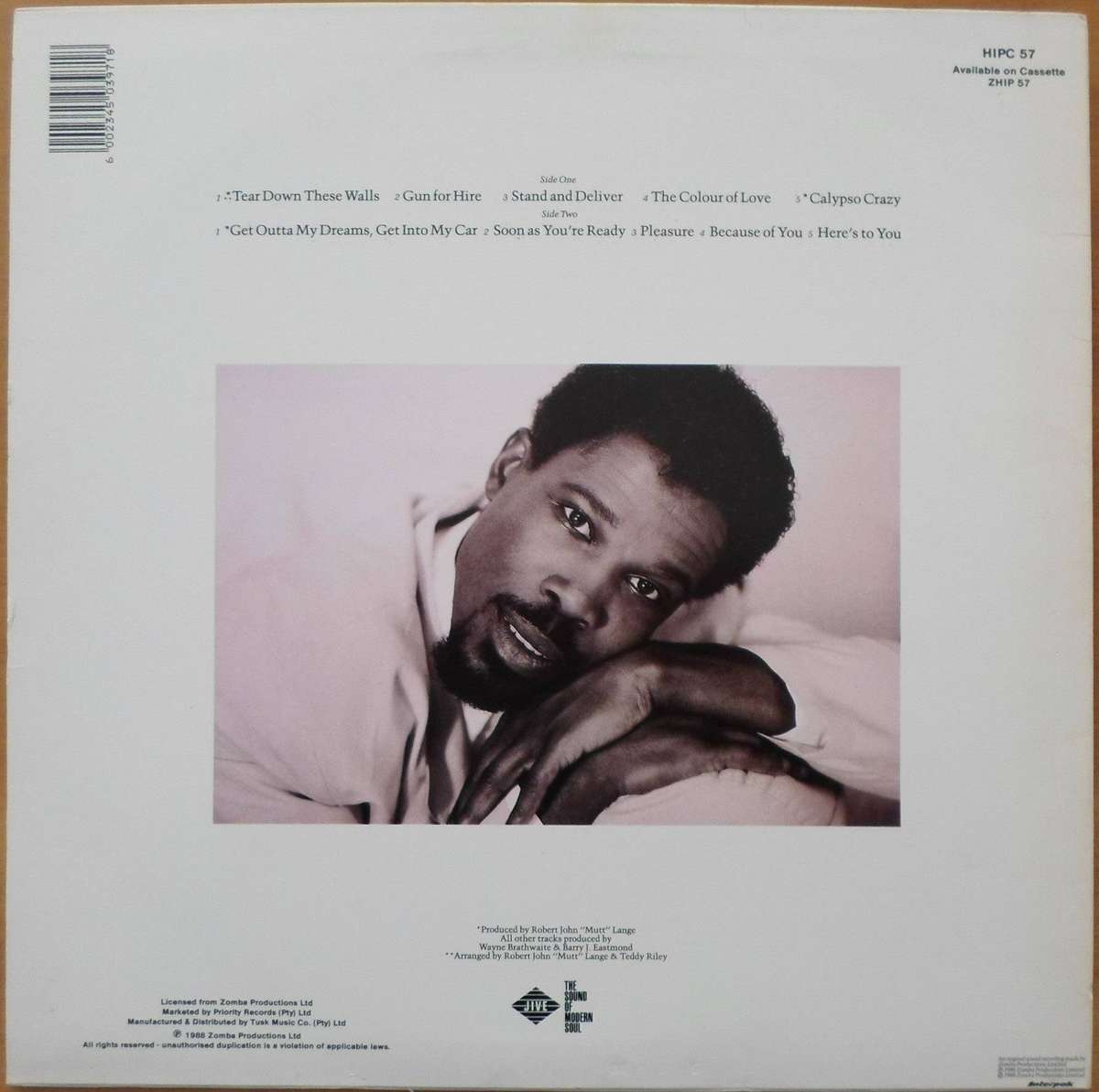 Billy Ocean - Tear Down These Walls