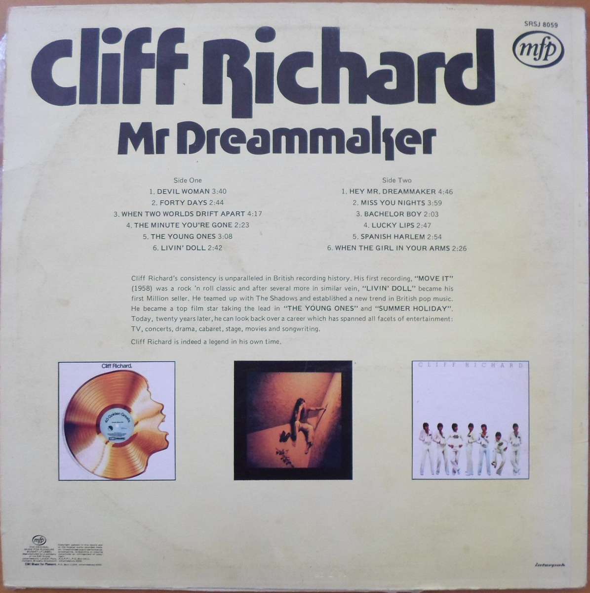Cliff Richard - Mr Dreammaker