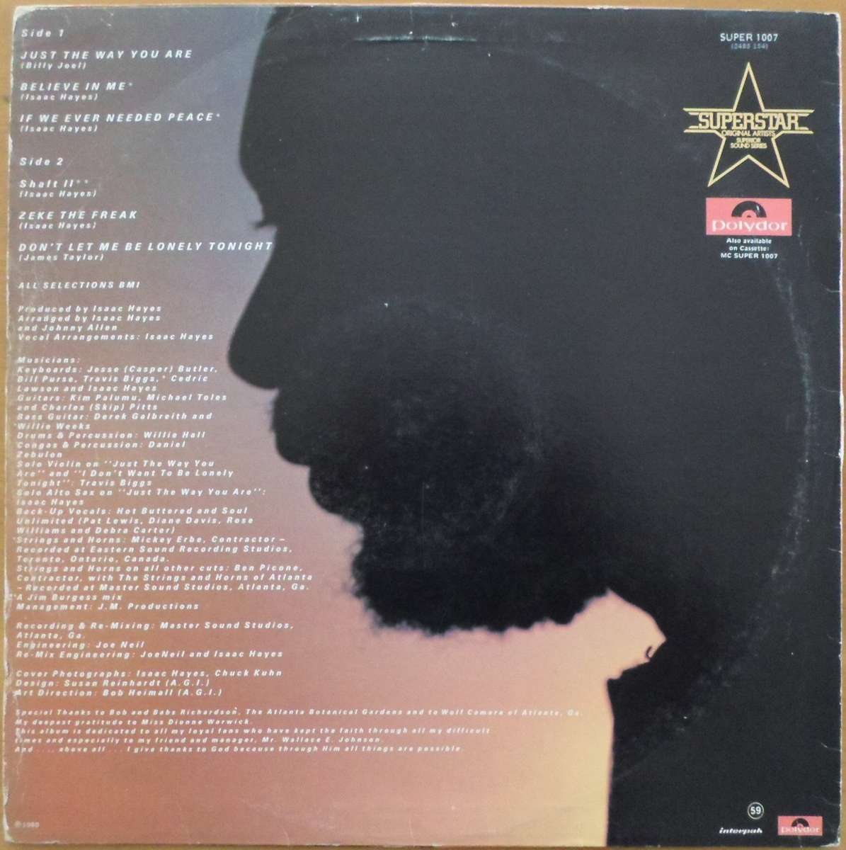 Isaac Hayes - For the Sake of Love