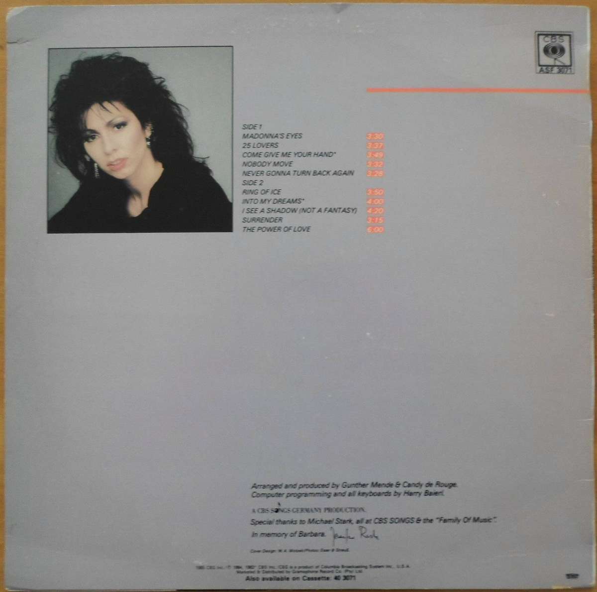 Jennifer Rush - Jennifer Rush (International Version)