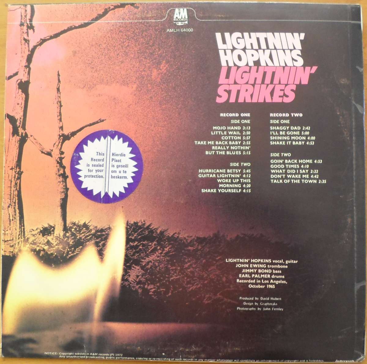 Lightnin' Hopkins - Lightnin' Strikes