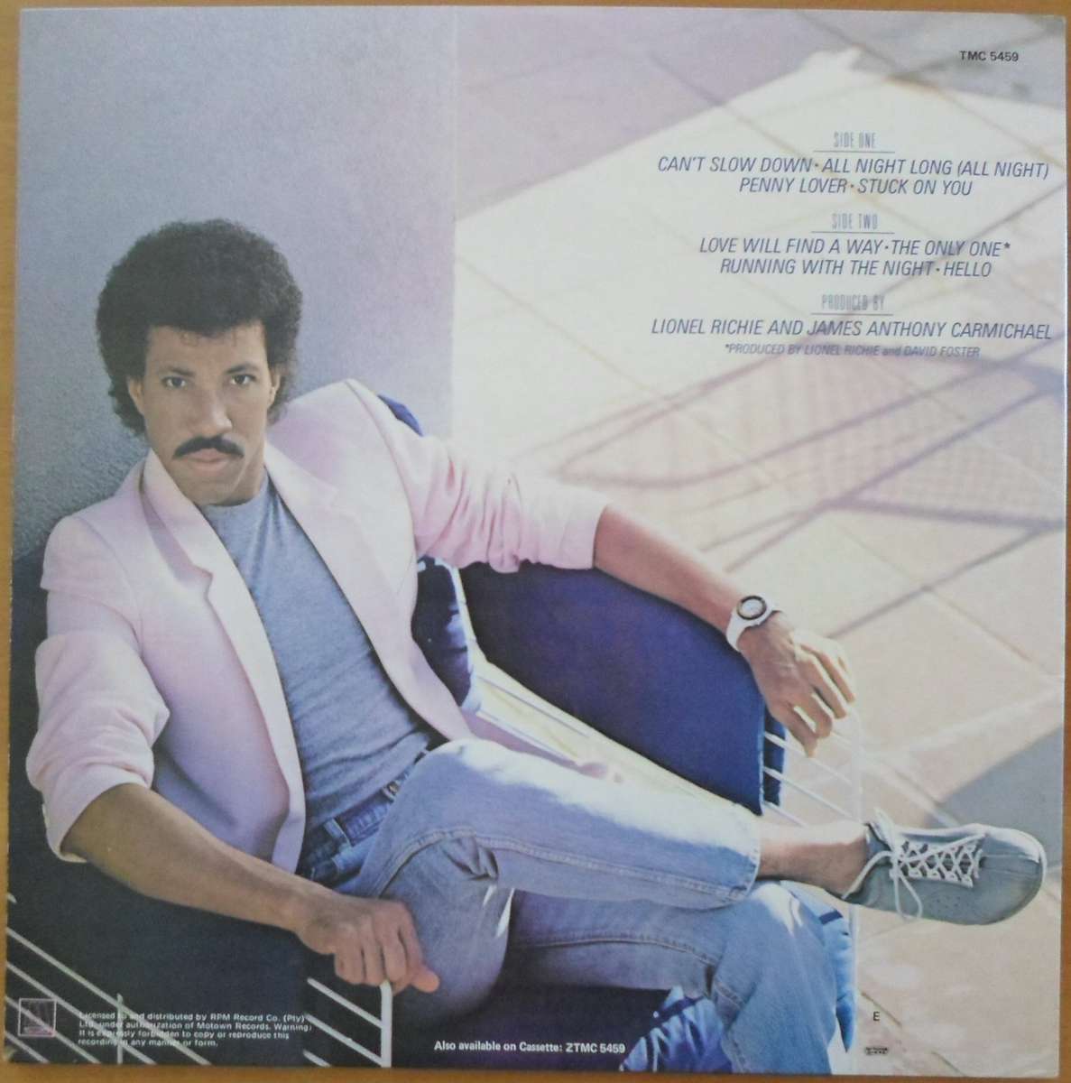 Lionel Richie - Can't Slow Down