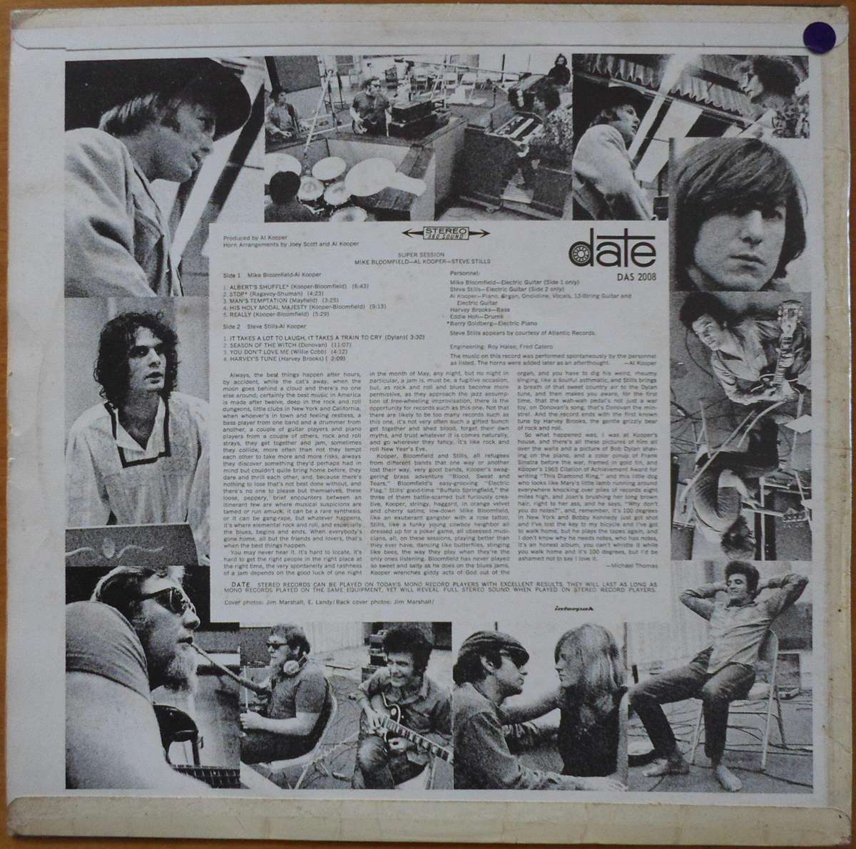 Mike Bloomfield / Al Kooper / Stephen Stills - Super Session