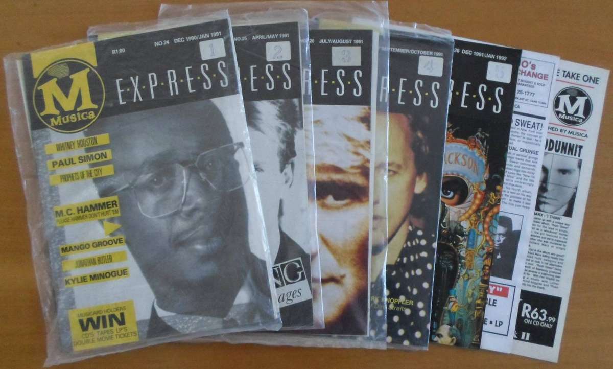 Musica Express Magazines Lot
