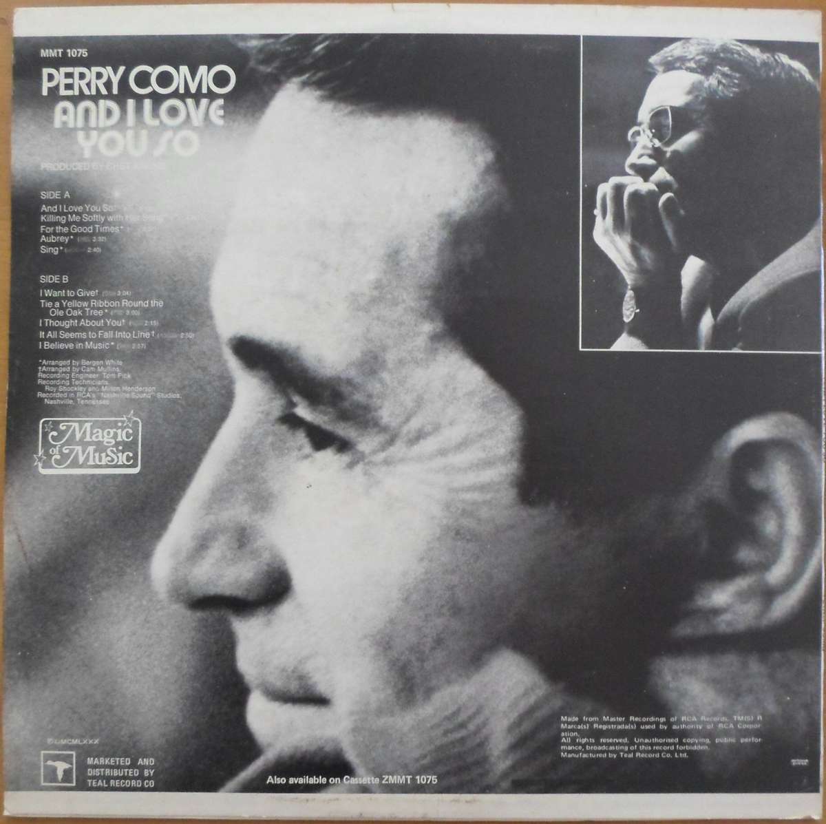 Perry Como - And I Love You So