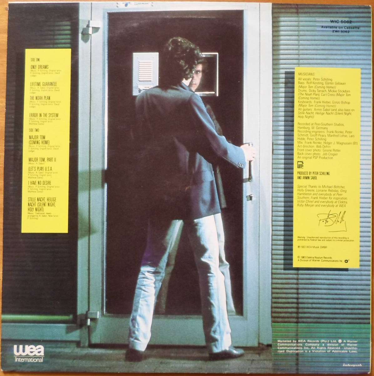 Peter Schilling - Error in the System