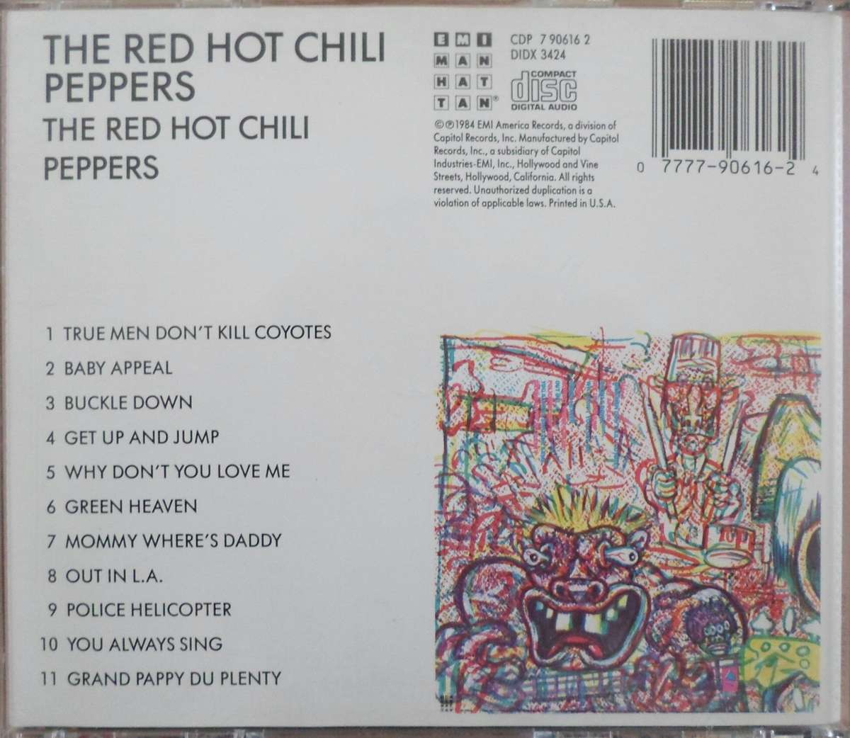 Red Hot Chili Peppers - Red Hot Chili Peppers