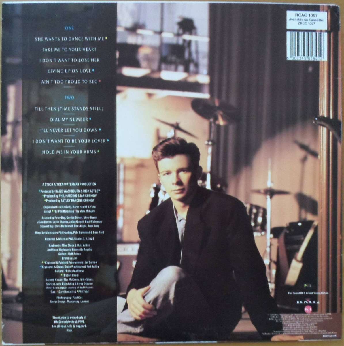 Rick Astley - Hold Me in Your Arms