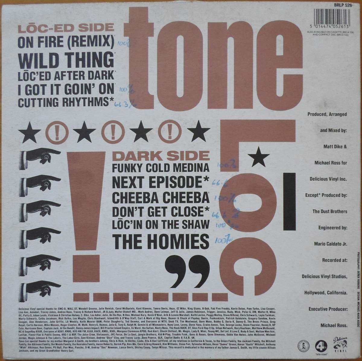 Tone Lōc - Loc'ed After Dark