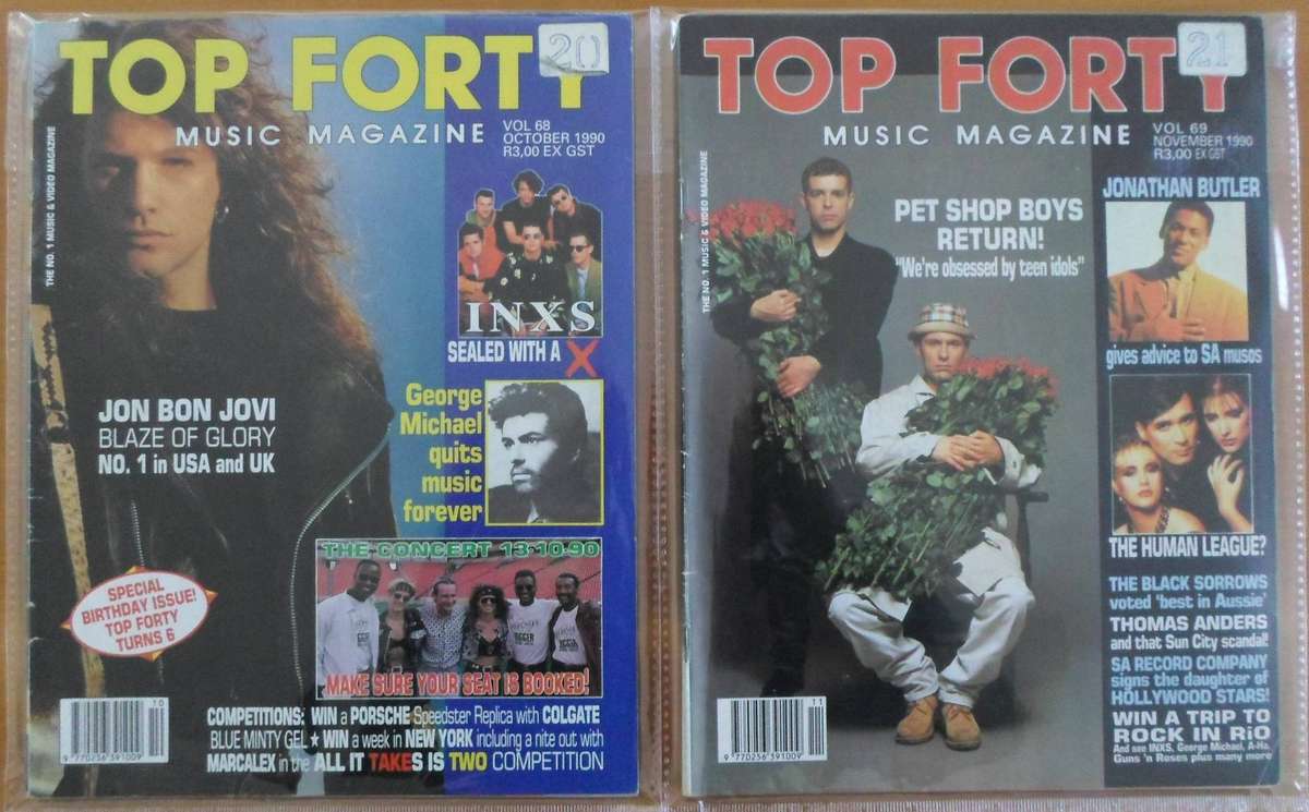 Top 40 Music Magazines Lot