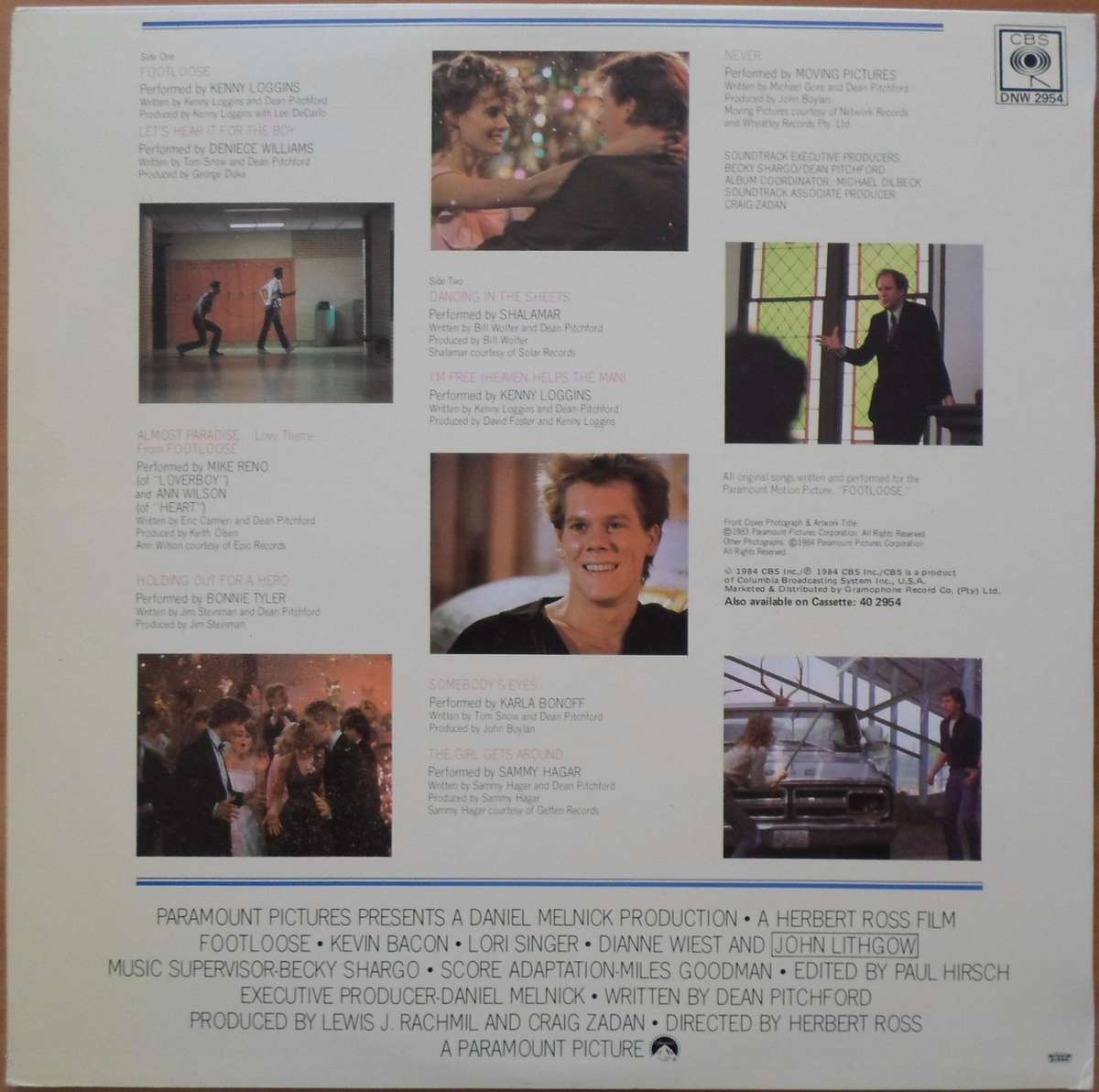 Various Artists - Footloose (Original Motion Picture Soundtrack)
