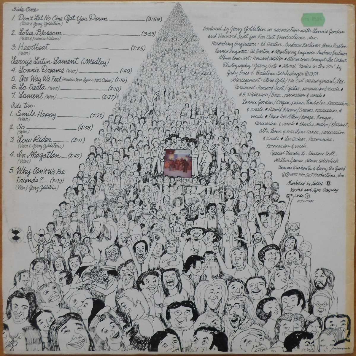 WAR - Why Can't We Be Friends?