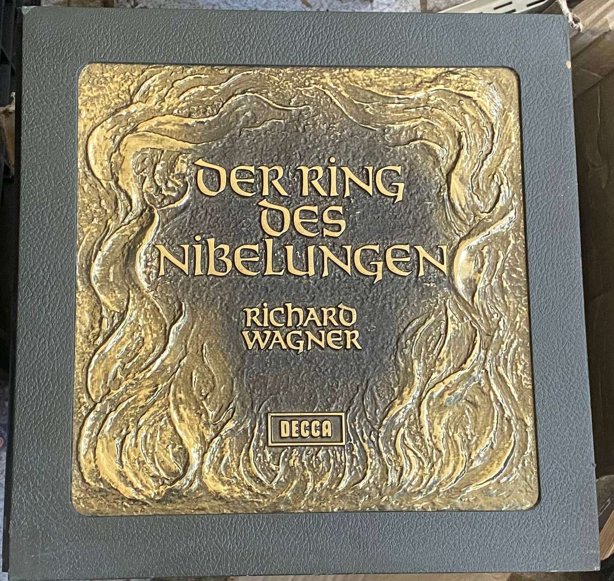 DECCA RICHARD WAGNER DER RING DES NIBELUNGEN 22 LP SET FROM UK