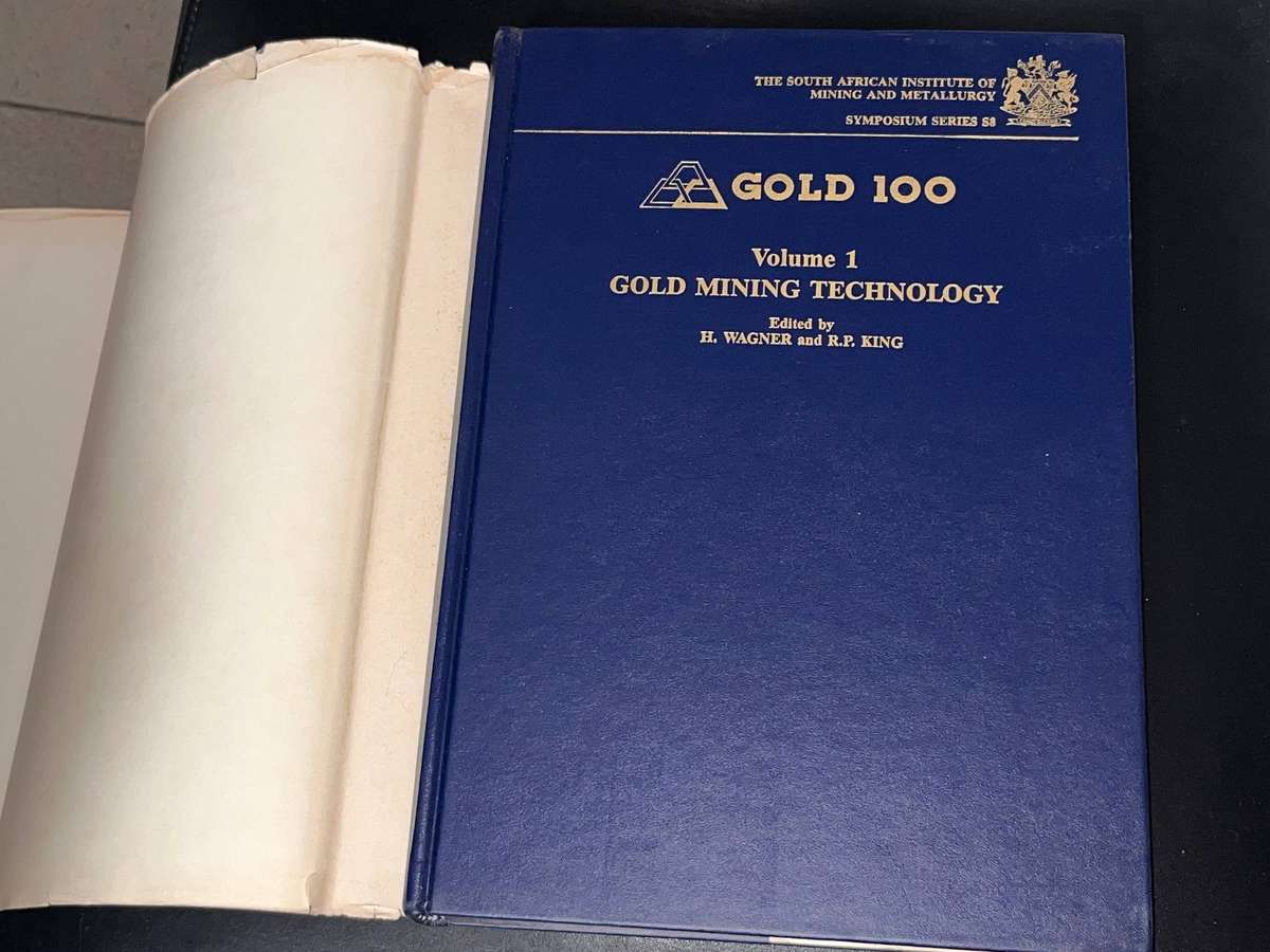 GOLD 100 2 VOLUME SET EXTRACTIVE METALLURGY OF GOLD