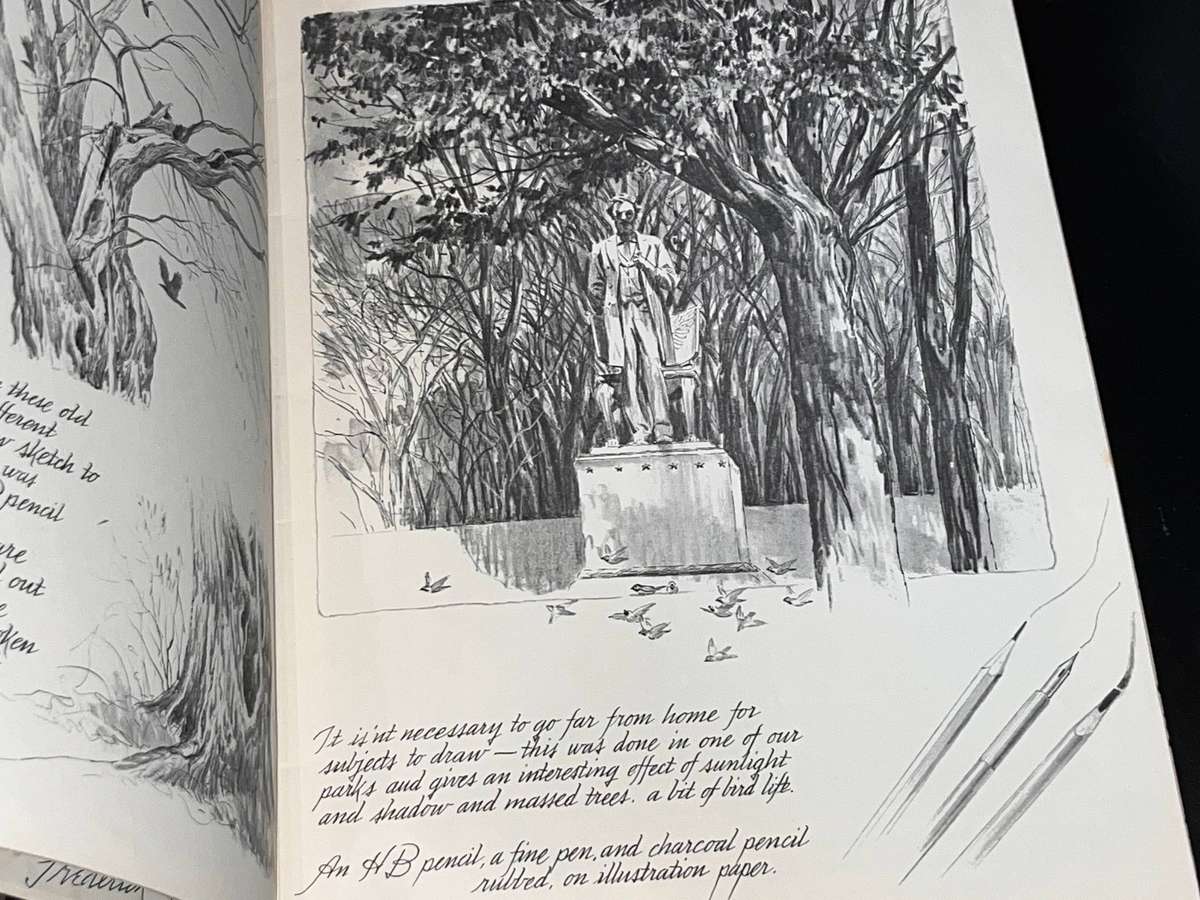 MORE TREES BY FREDERICK GARNER BOOK NO. 2 TO HELP YOU DRAW TREES