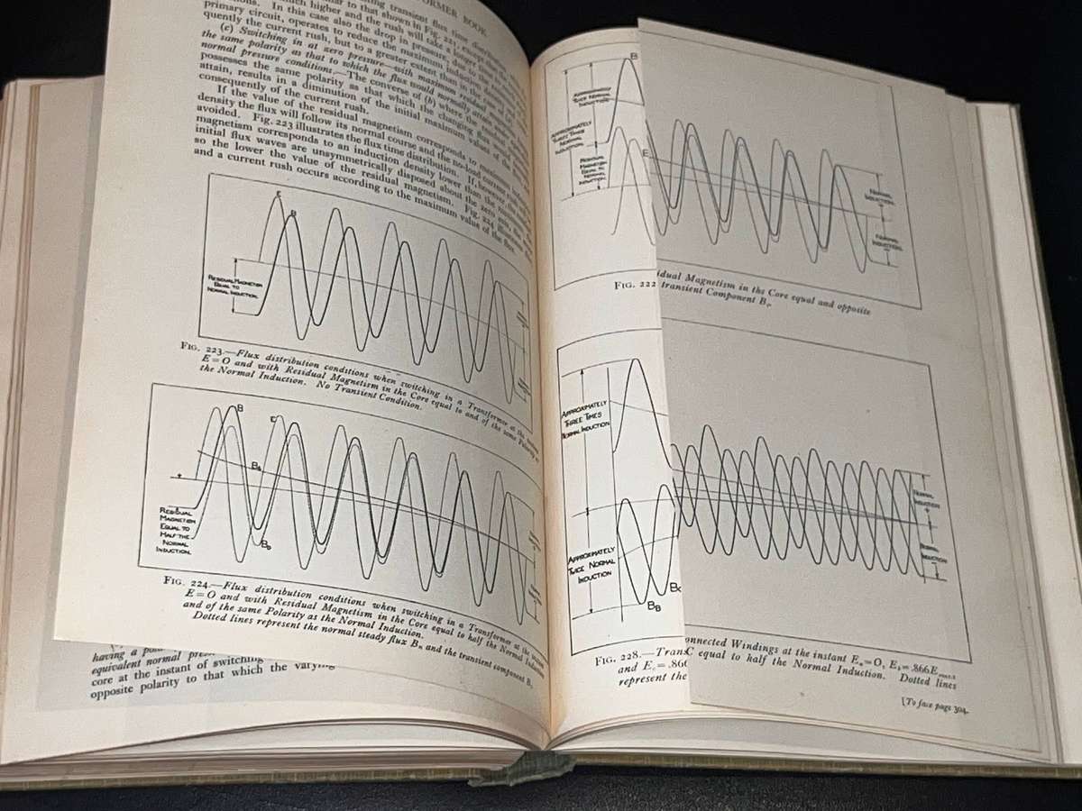 THE J & P TRANSFORMER BOOK BEING A PRACTICAL TECHNOLOGY OF THE POWER TRANSFORMER 1925