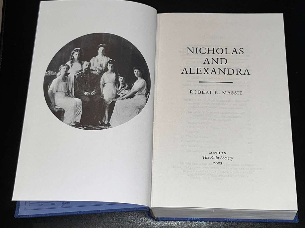NICHOLAS AND ALEXANDRA BY ROBERT K. MASSIE
