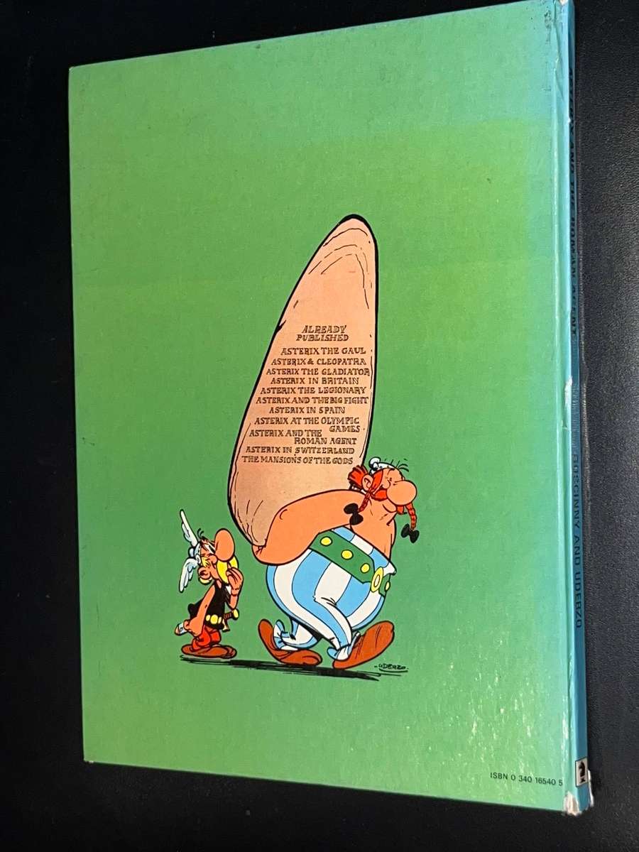 ASTERIX AND THE ROMAN AGENT BY GOSCINNY AND UDERZO 1972