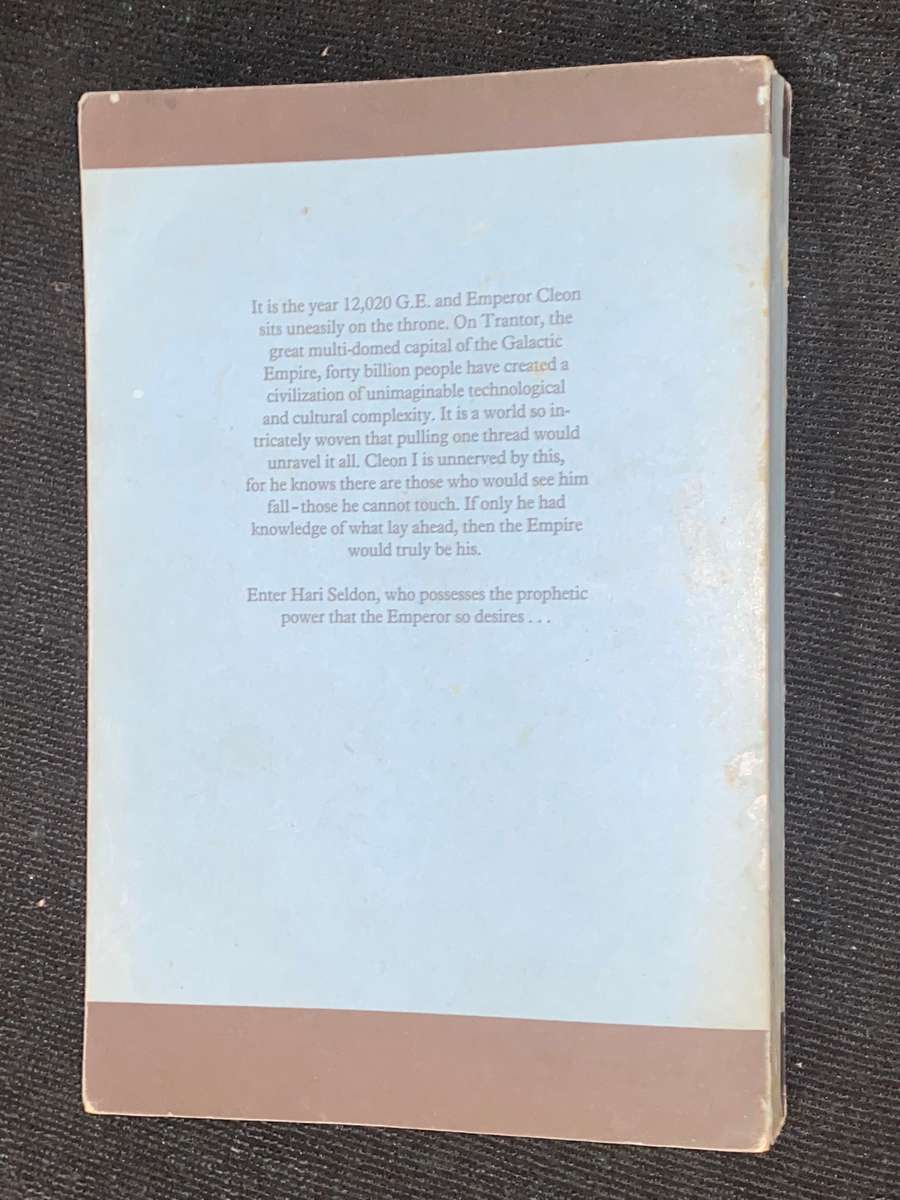 PRELUDE TO FOUNDATION BY ISAAC ASIMOV UNCORRECTED PROOF