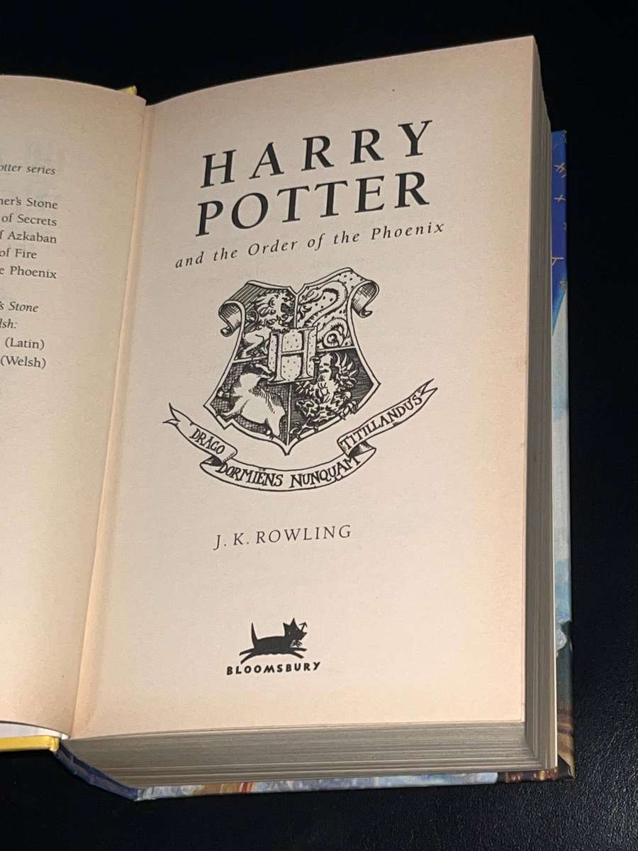 HARRY POTTER AND THE ORDER OF PHOENIX BY J.K. ROWLING