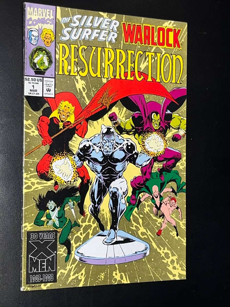 MARVEL COMICS #1 THE SILVER SURFER WARLOCK RESURRECTION 30 YEARS XMEN 1963-1993