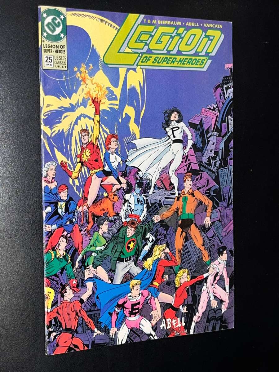 DC COMICS LEGION OF SUPER HEROES 25 JAN 92