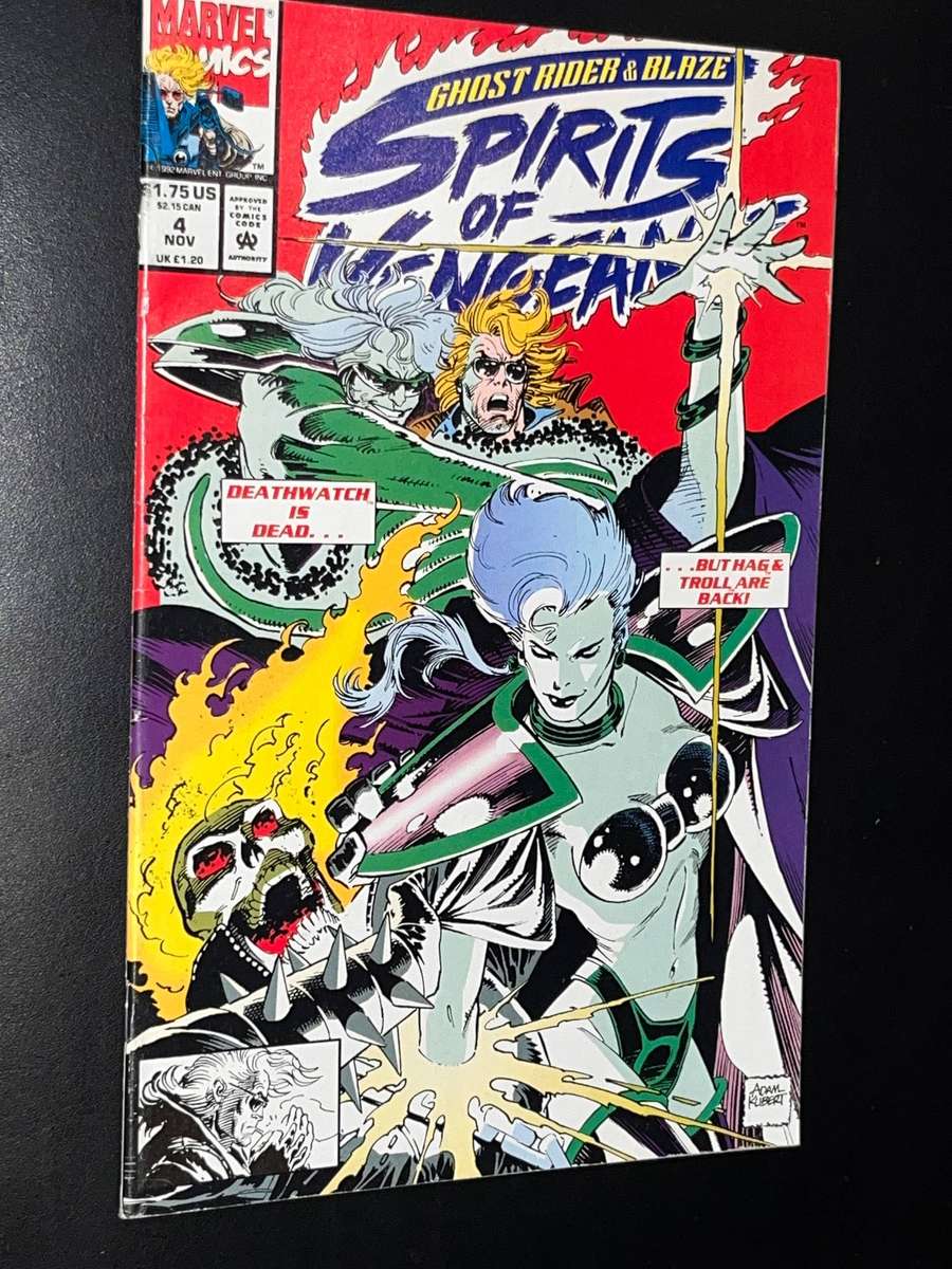 MARVEL COMICS GHOST RIDER & BLAZE SPIRITS OF VENGEANCE 4 NOV