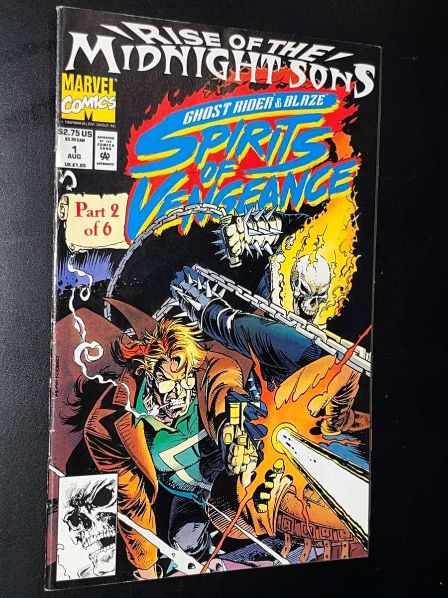 MARVEL COMICS GHOST RIDER & BLAZE SPIRITS OF VENGEANCE PART 2 OF 6