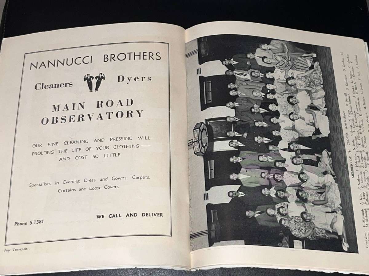 LABIA THEATRE 1953 SEASON  SOUVENIR PROGRAMME