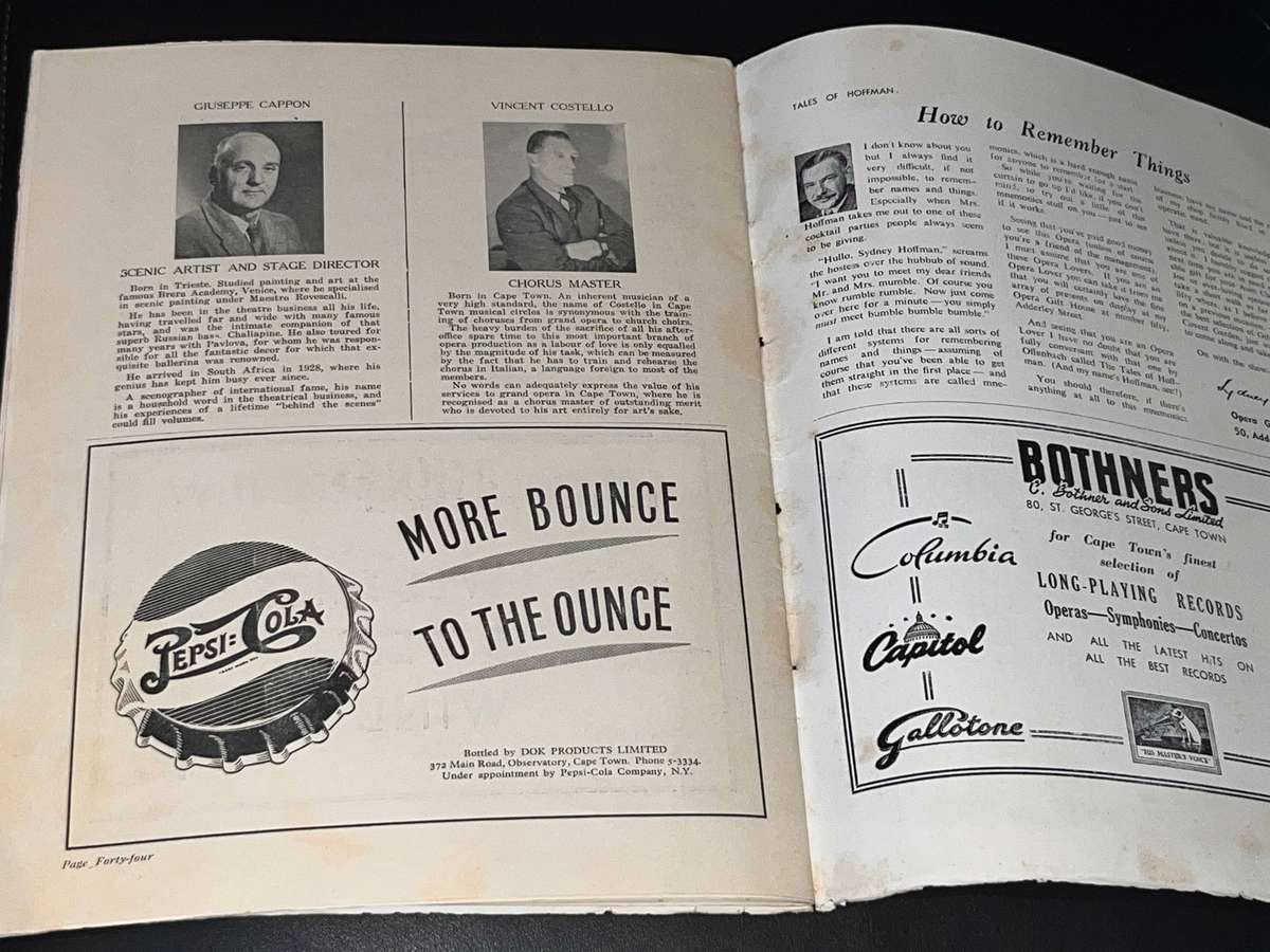 LABIA THEATRE 1953 SEASON  SOUVENIR PROGRAMME