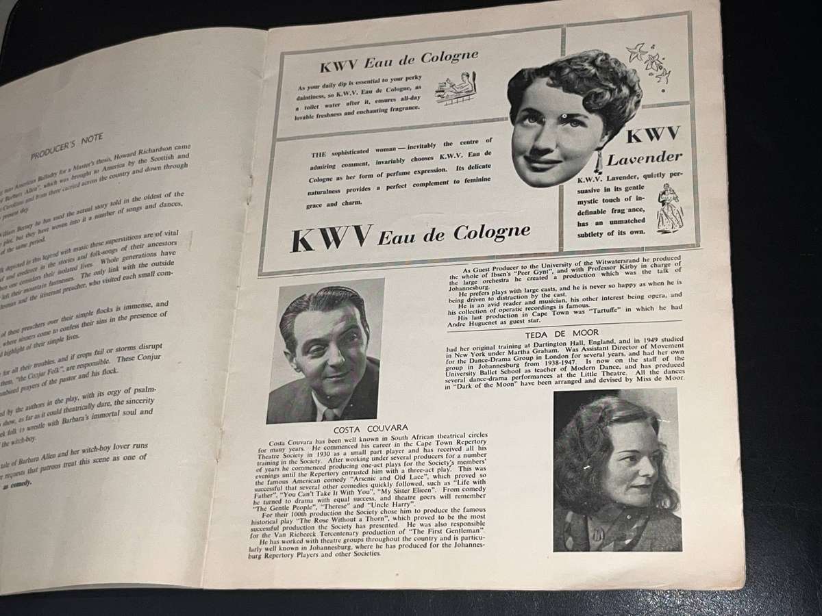 LABIA THEATRE CORONATION PRODUCTION 20TH JUNE 1953 SOUVENIR PROGRAMME