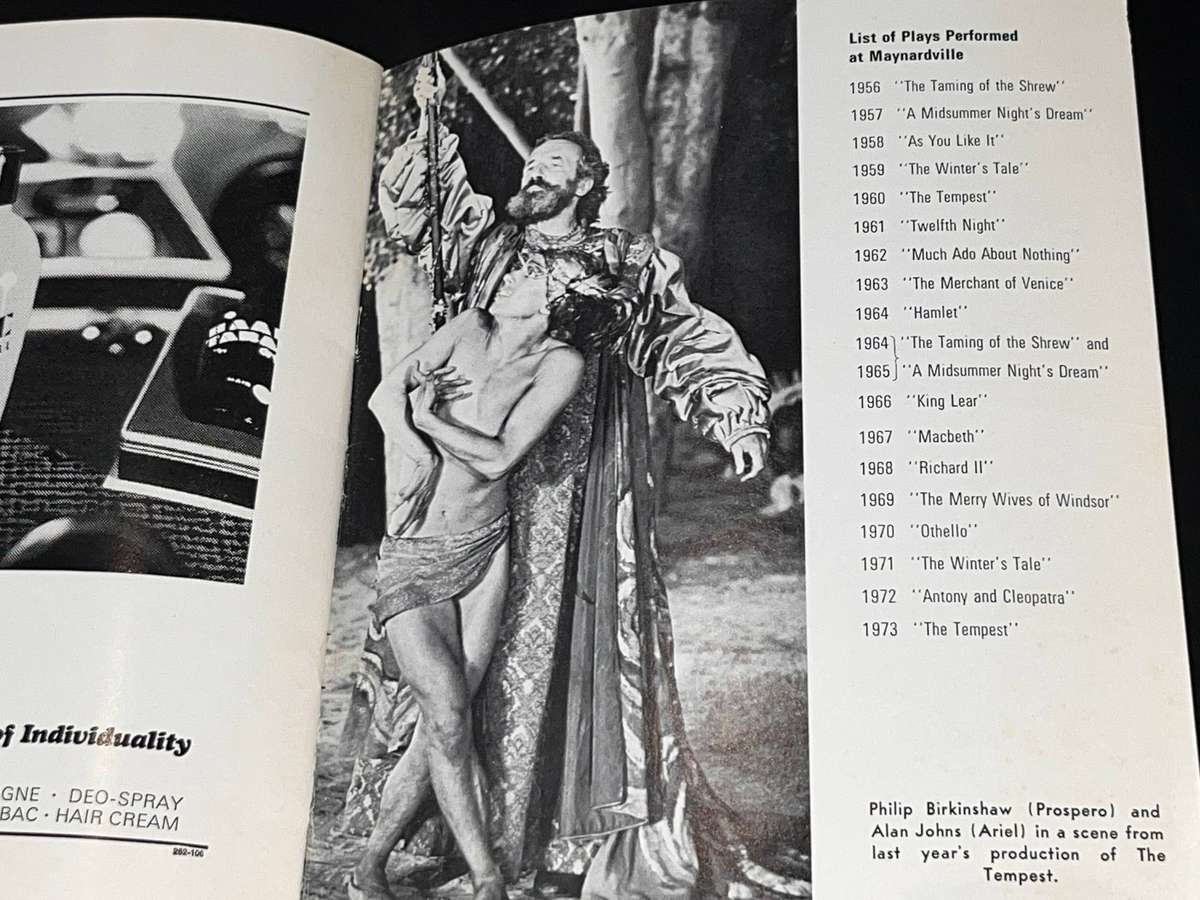 UMABATHA THE ZULU THEATRE COMPANY PROGRAMME MAYNARDVILLE JAN 1974