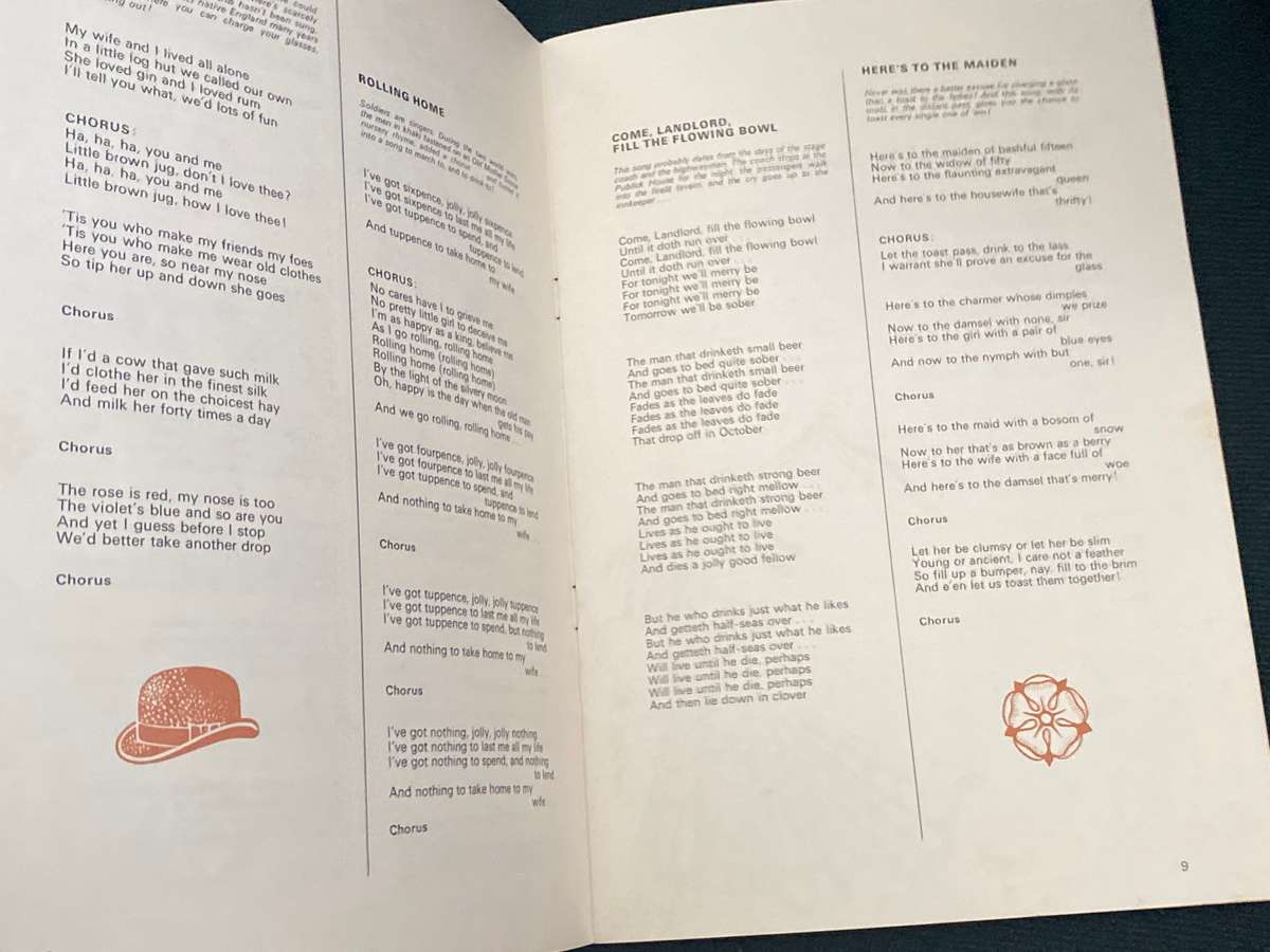 VINTAGE CASTLE LAGER SONG BOOK/ SANGBOEK