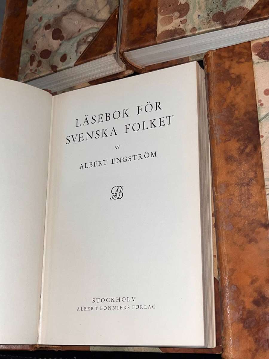 ALBERT ENGSTROM 5 VOLUMES