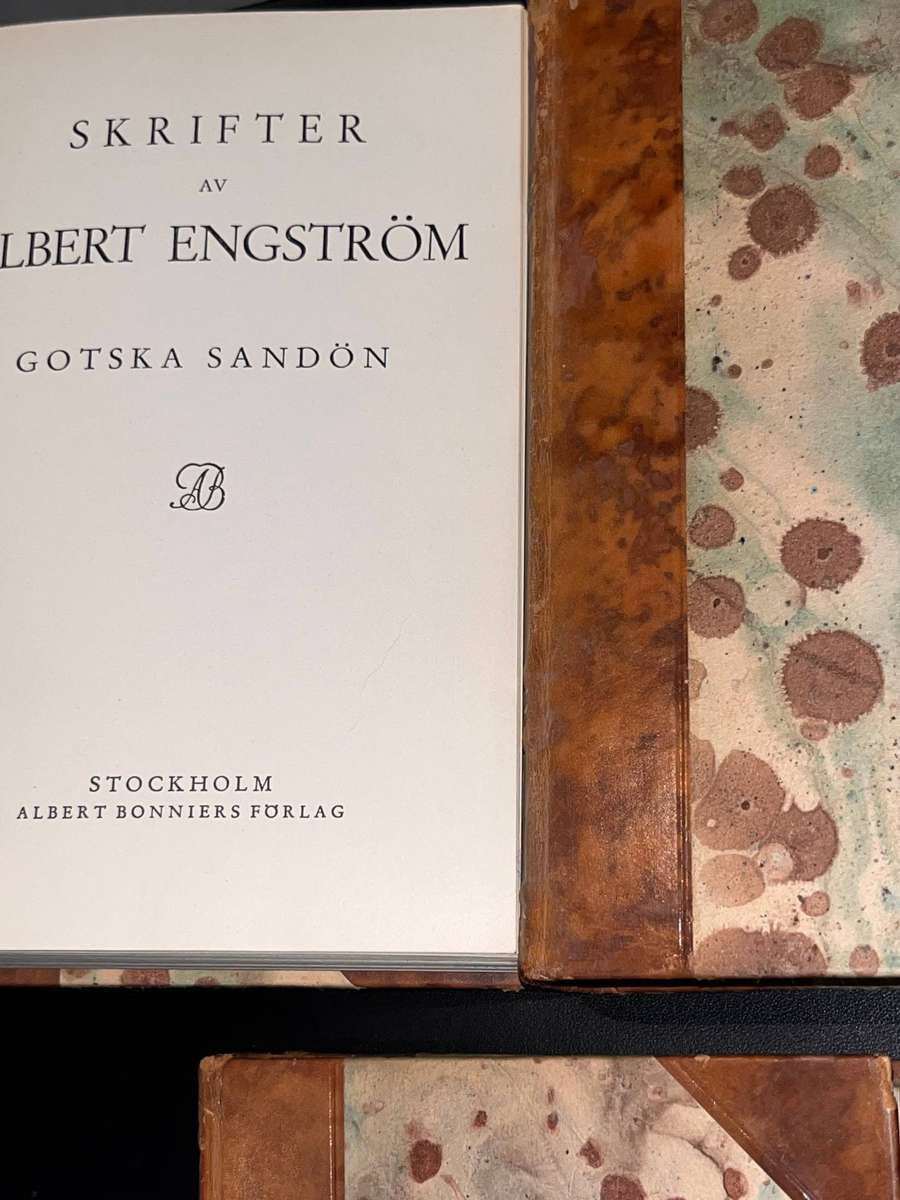 ALBERT ENGSTROM 5 VOLUMES