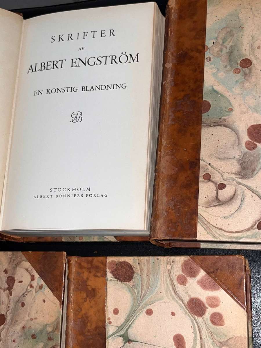ALBERT ENGSTROM 5 VOLUMES