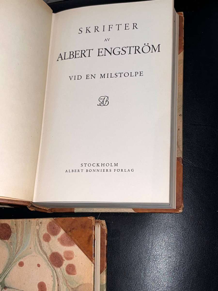 ALBERT ENGSTROM 5 VOLUMES