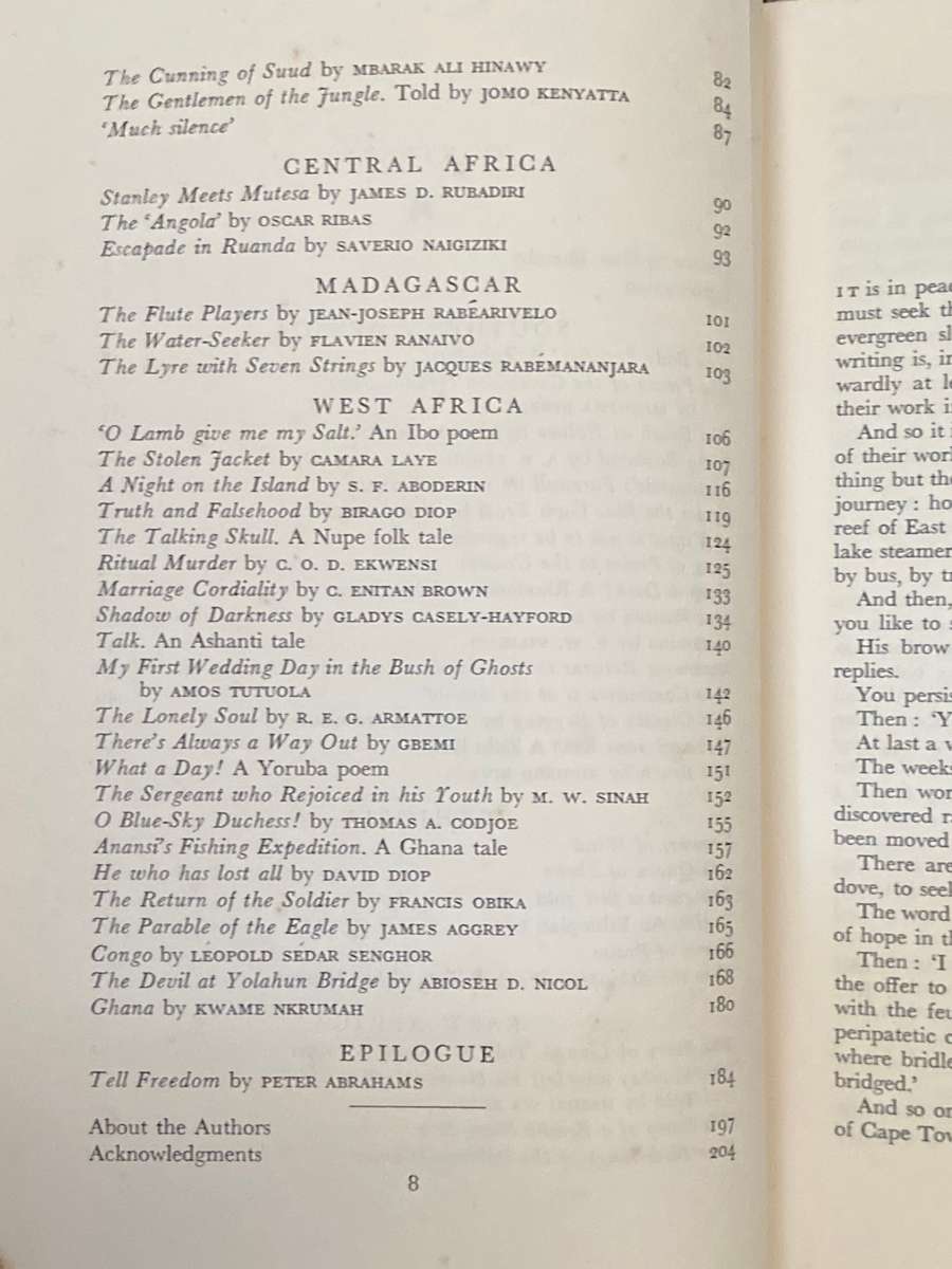 DARKNESS AND LIGHT EDITED BY PEGGY RUTHERFORD AN ANTHOLOGY OF AFRICAN WRITING