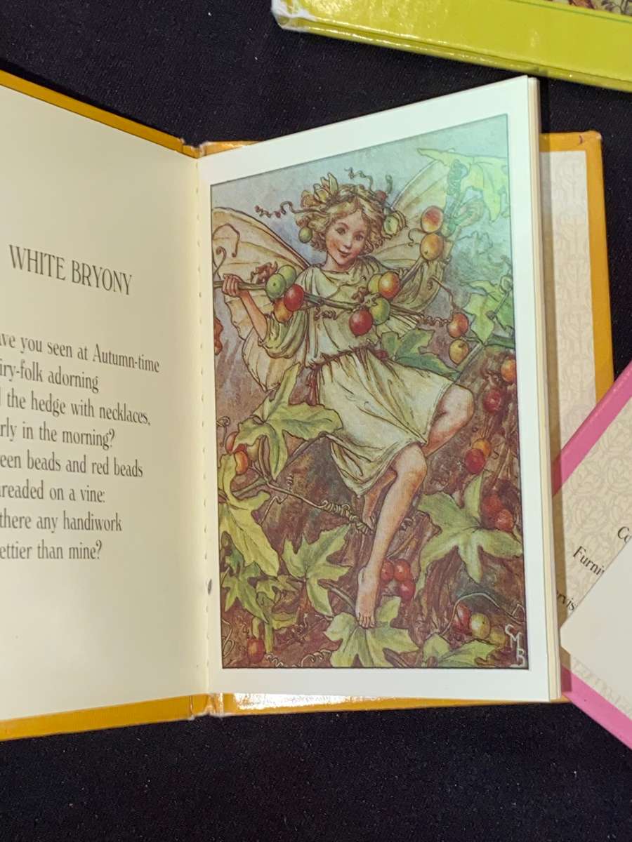 FLOWER FAIRIES MINIATURE LIBRARY BY CICELY MARY BAKER