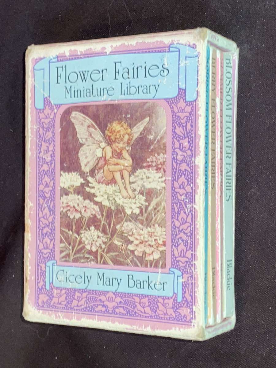 FLOWER FAIRIES MINIATURE LIBRARY BY CICELY MARY BAKER