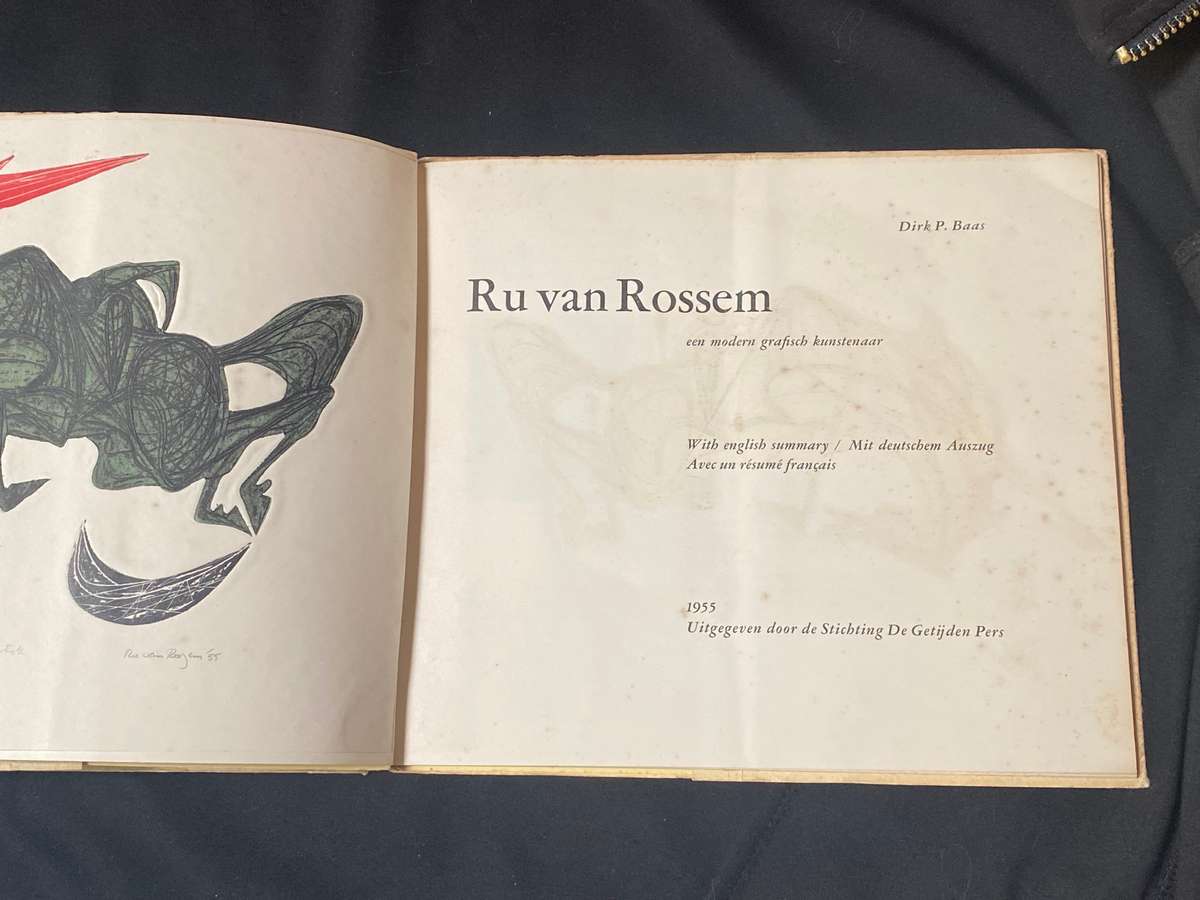 RU VAN ROSSEM - D.P. BAAS 1955 #11 OF 325