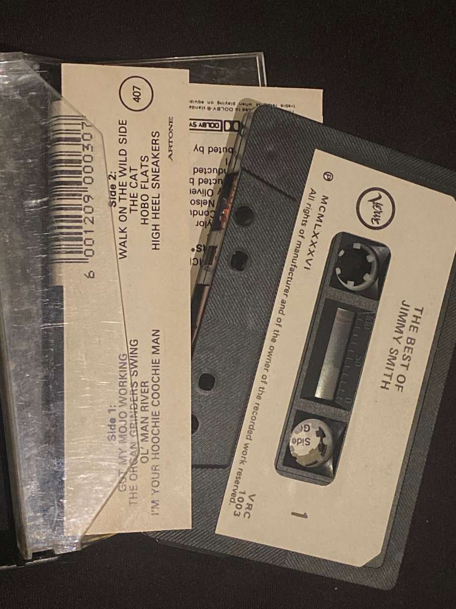 THE BEST OF JIMMY SMITH CASSETTE TAPE 1986